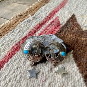 Sterling Silver Turquoise Earrings